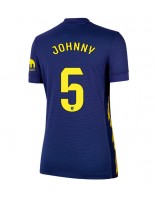 Atletico Madrid Johnny Cardoso #5 Venkovní Dres pro Dámské 2025-26 Krátký Rukáv